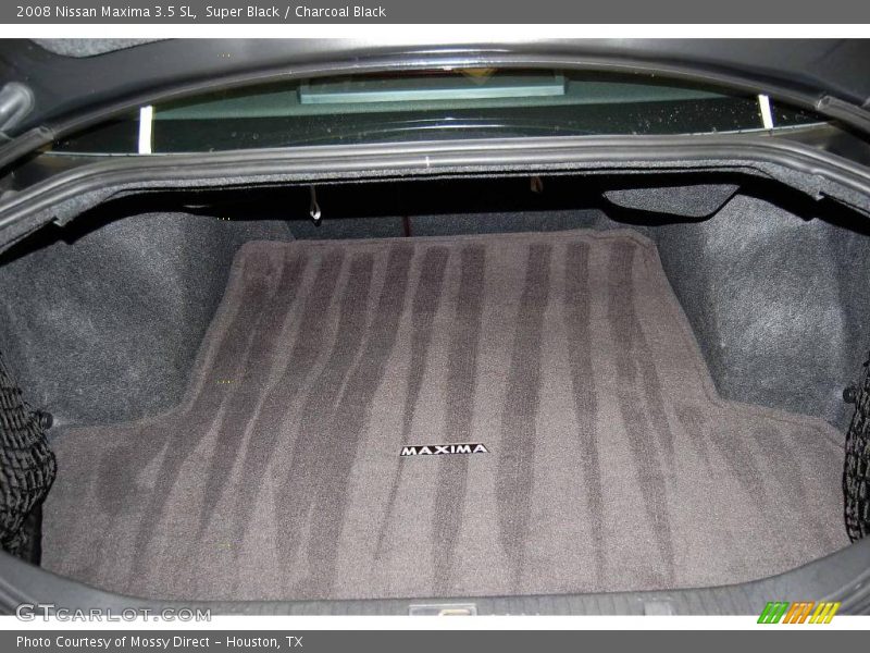Super Black / Charcoal Black 2008 Nissan Maxima 3.5 SL
