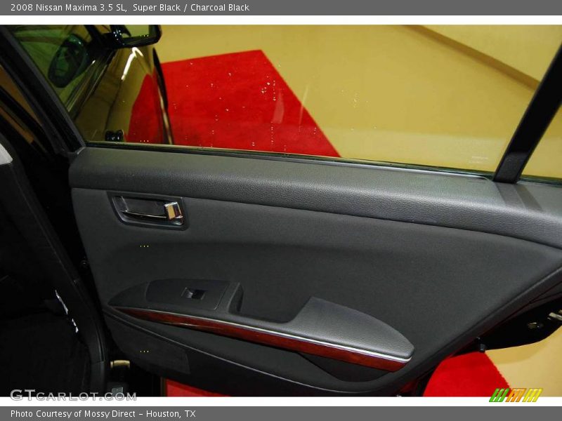 Super Black / Charcoal Black 2008 Nissan Maxima 3.5 SL