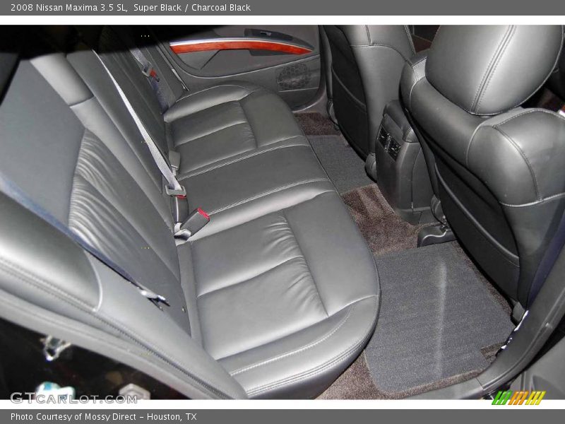 Super Black / Charcoal Black 2008 Nissan Maxima 3.5 SL