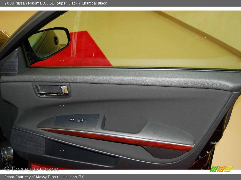 Super Black / Charcoal Black 2008 Nissan Maxima 3.5 SL