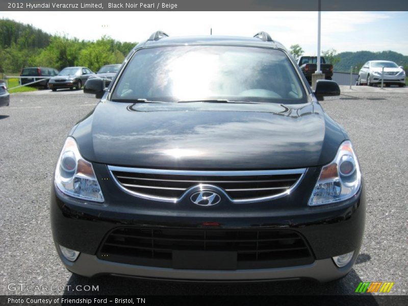 Black Noir Pearl / Beige 2012 Hyundai Veracruz Limited