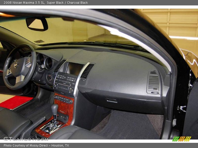 Super Black / Charcoal Black 2008 Nissan Maxima 3.5 SL