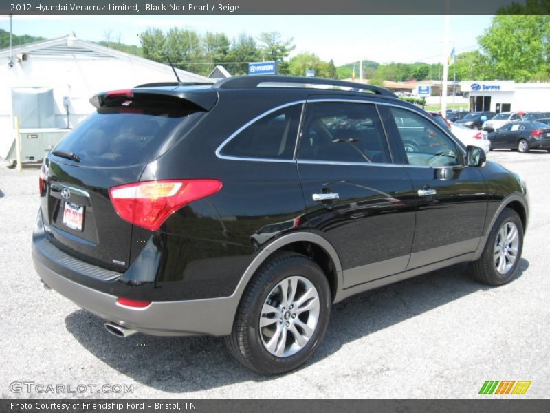 Black Noir Pearl / Beige 2012 Hyundai Veracruz Limited