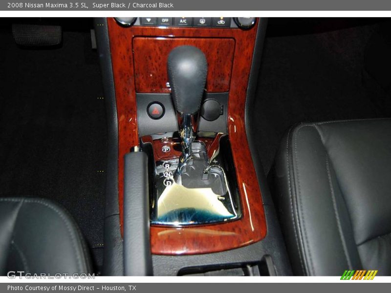 Super Black / Charcoal Black 2008 Nissan Maxima 3.5 SL