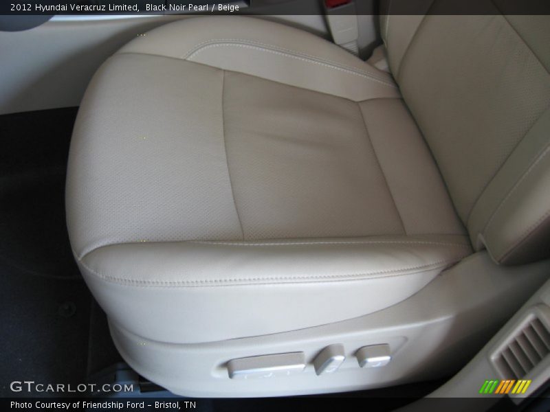 Black Noir Pearl / Beige 2012 Hyundai Veracruz Limited