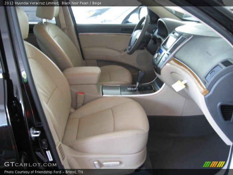 Black Noir Pearl / Beige 2012 Hyundai Veracruz Limited