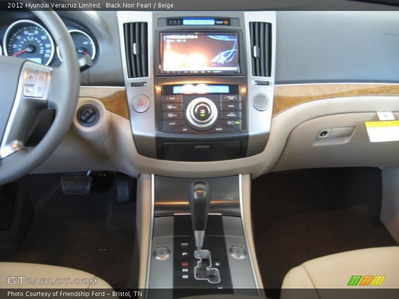 Black Noir Pearl / Beige 2012 Hyundai Veracruz Limited