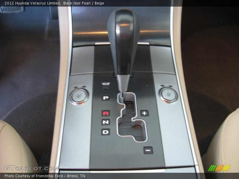 Black Noir Pearl / Beige 2012 Hyundai Veracruz Limited