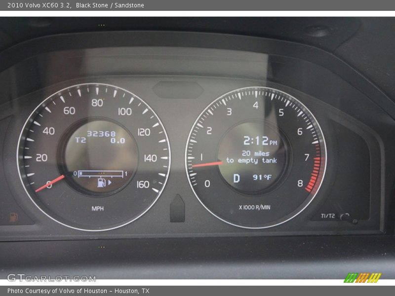 Black Stone / Sandstone 2010 Volvo XC60 3.2