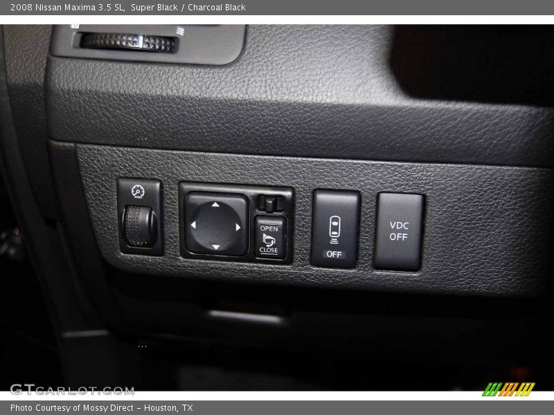 Super Black / Charcoal Black 2008 Nissan Maxima 3.5 SL