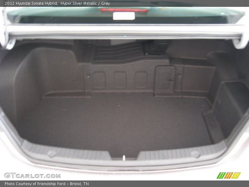 Hyper Silver Metallic / Gray 2012 Hyundai Sonata Hybrid