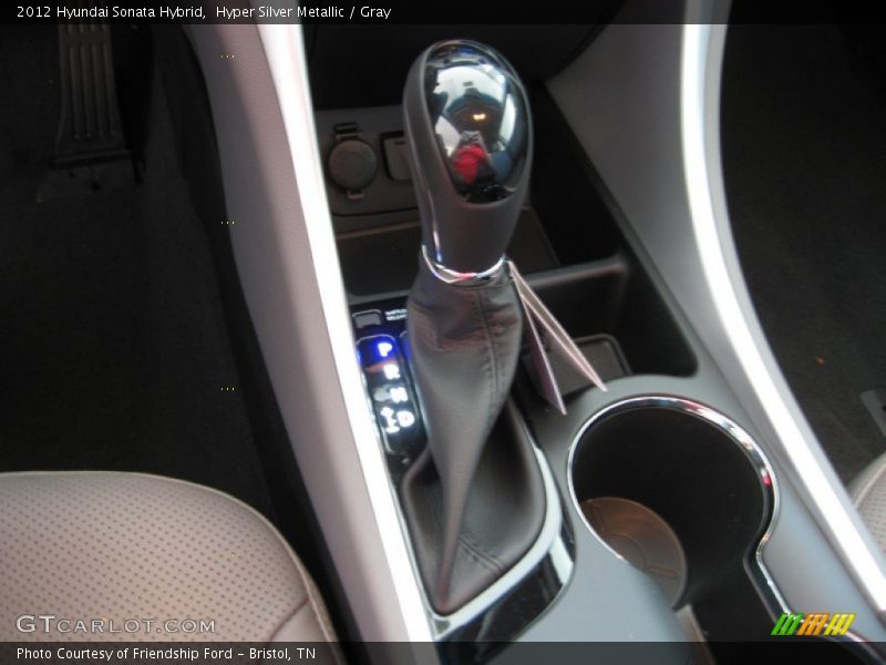 Hyper Silver Metallic / Gray 2012 Hyundai Sonata Hybrid