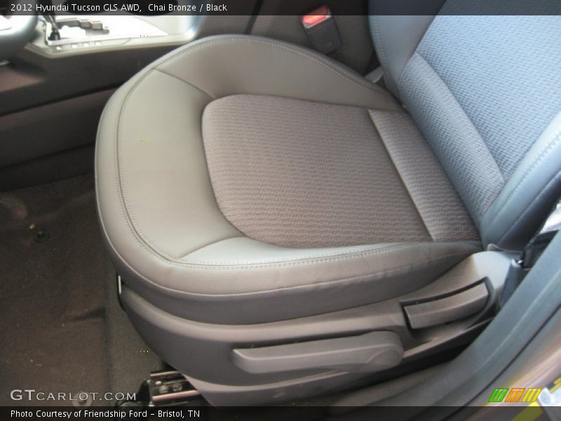 Chai Bronze / Black 2012 Hyundai Tucson GLS AWD