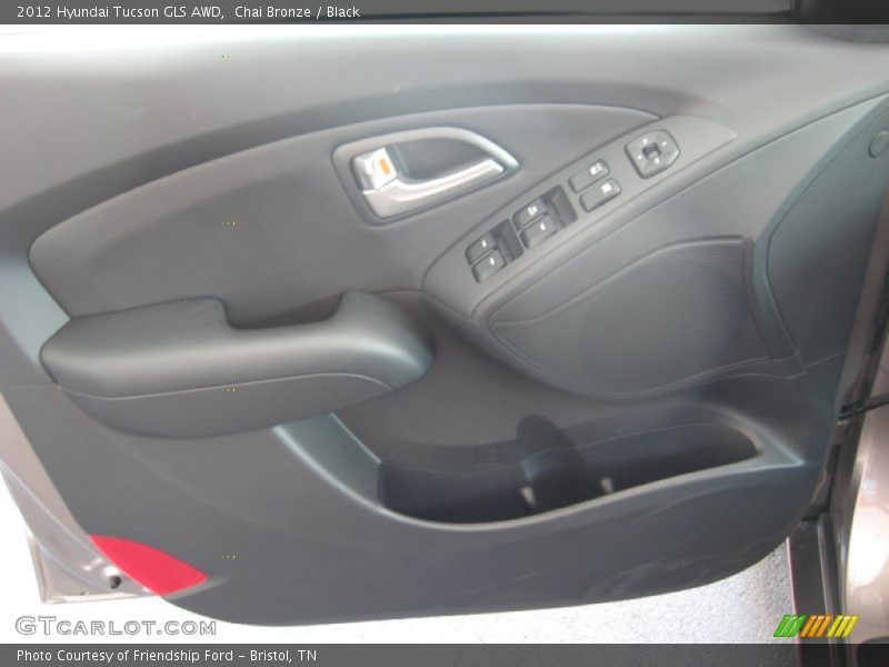 Chai Bronze / Black 2012 Hyundai Tucson GLS AWD