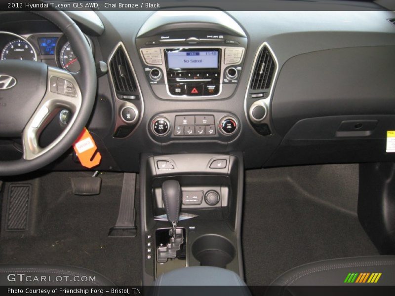 Chai Bronze / Black 2012 Hyundai Tucson GLS AWD