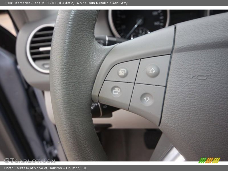 Alpine Rain Metallic / Ash Grey 2008 Mercedes-Benz ML 320 CDI 4Matic