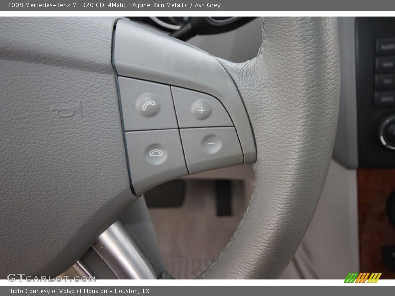 Alpine Rain Metallic / Ash Grey 2008 Mercedes-Benz ML 320 CDI 4Matic