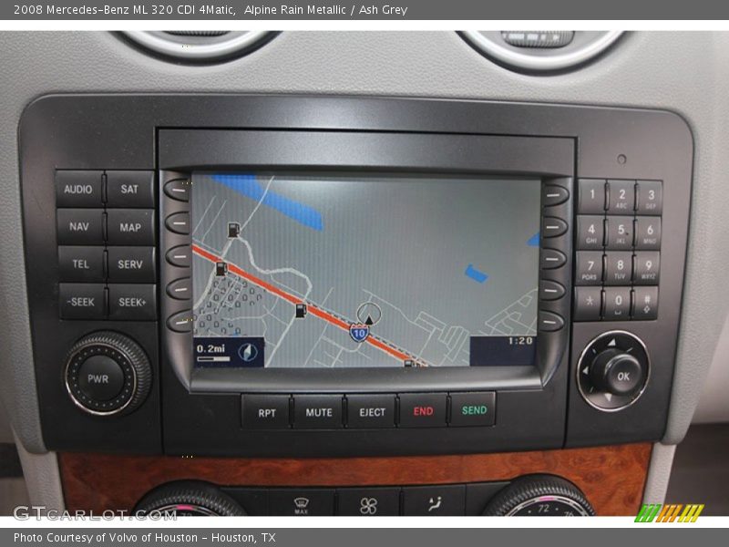 Alpine Rain Metallic / Ash Grey 2008 Mercedes-Benz ML 320 CDI 4Matic