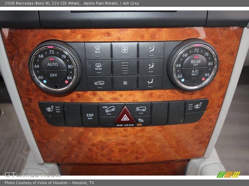 Alpine Rain Metallic / Ash Grey 2008 Mercedes-Benz ML 320 CDI 4Matic
