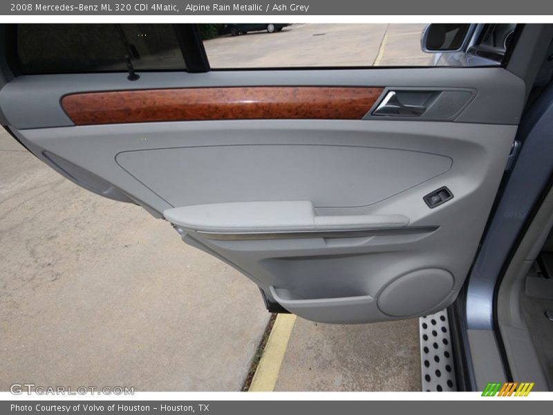 Alpine Rain Metallic / Ash Grey 2008 Mercedes-Benz ML 320 CDI 4Matic