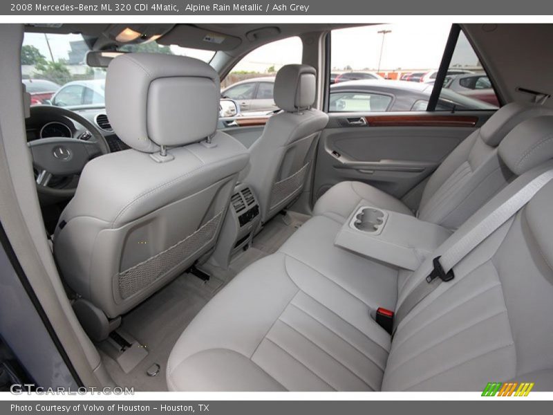 Alpine Rain Metallic / Ash Grey 2008 Mercedes-Benz ML 320 CDI 4Matic