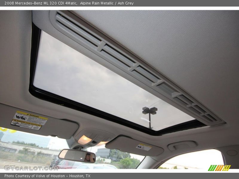 Alpine Rain Metallic / Ash Grey 2008 Mercedes-Benz ML 320 CDI 4Matic