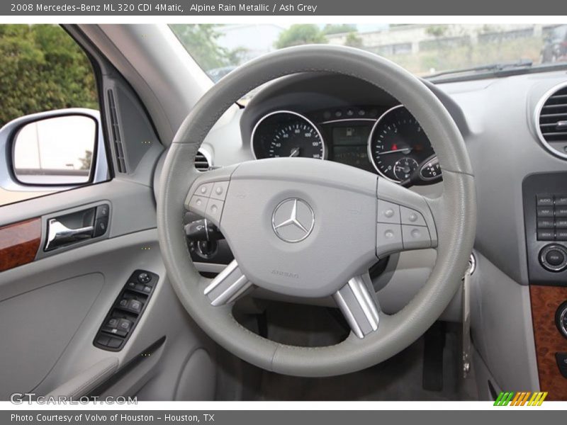Alpine Rain Metallic / Ash Grey 2008 Mercedes-Benz ML 320 CDI 4Matic
