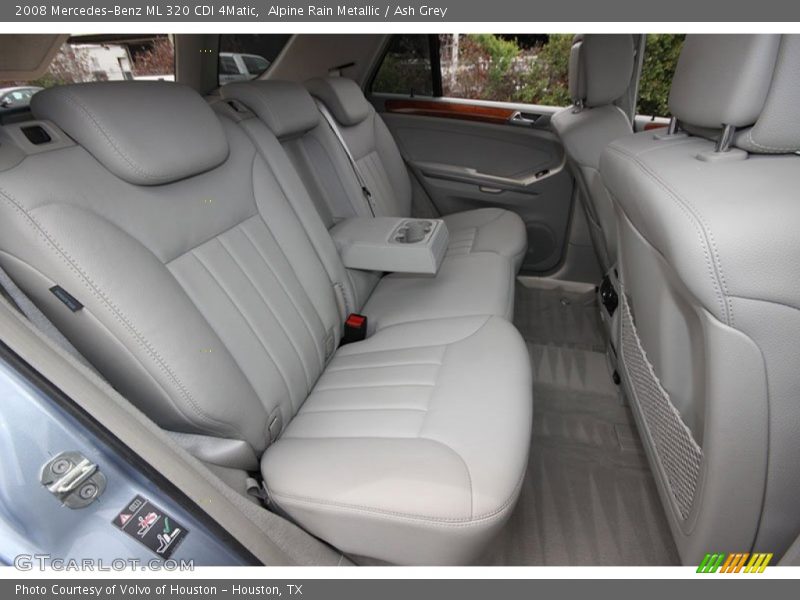 Alpine Rain Metallic / Ash Grey 2008 Mercedes-Benz ML 320 CDI 4Matic