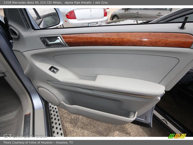 Alpine Rain Metallic / Ash Grey 2008 Mercedes-Benz ML 320 CDI 4Matic