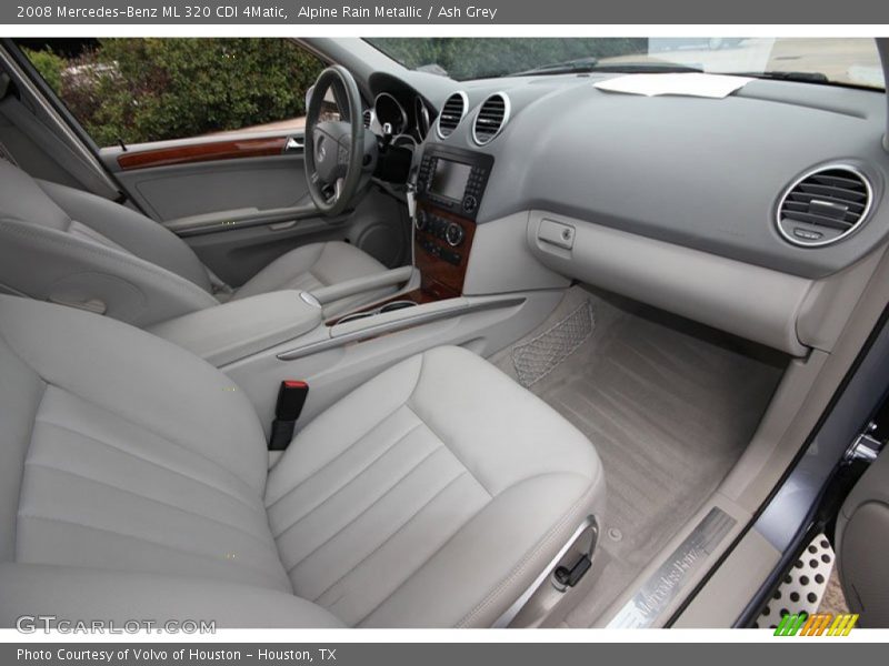 Alpine Rain Metallic / Ash Grey 2008 Mercedes-Benz ML 320 CDI 4Matic
