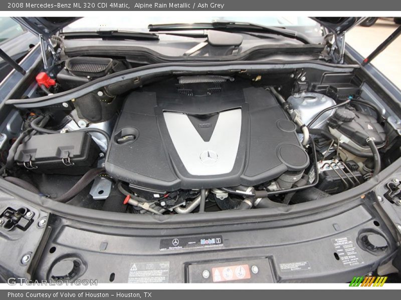 Alpine Rain Metallic / Ash Grey 2008 Mercedes-Benz ML 320 CDI 4Matic
