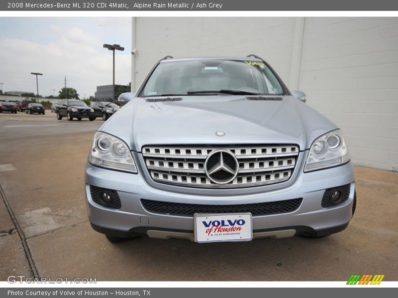 Alpine Rain Metallic / Ash Grey 2008 Mercedes-Benz ML 320 CDI 4Matic