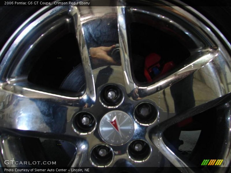 Crimson Red / Ebony 2006 Pontiac G6 GT Coupe