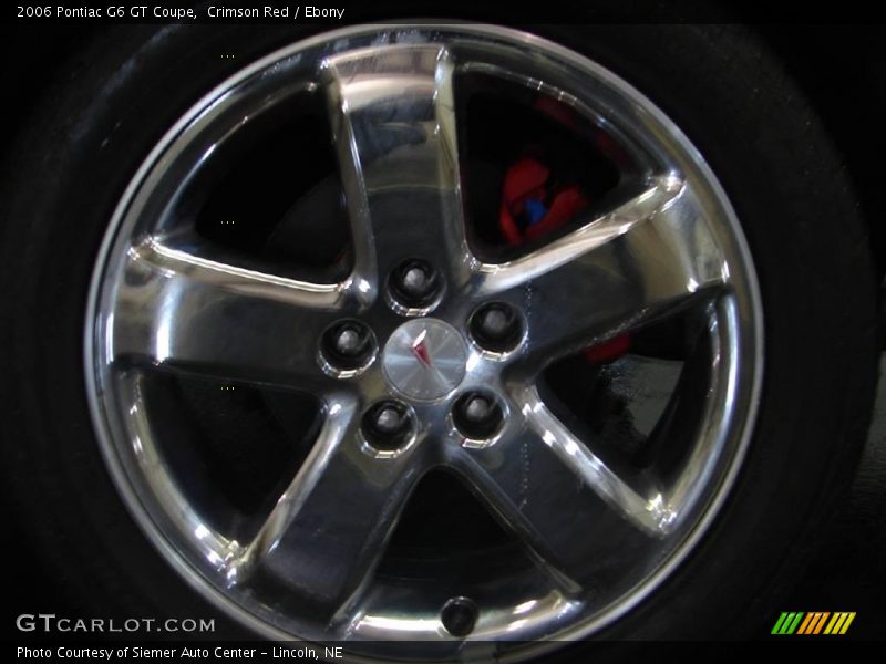 Crimson Red / Ebony 2006 Pontiac G6 GT Coupe
