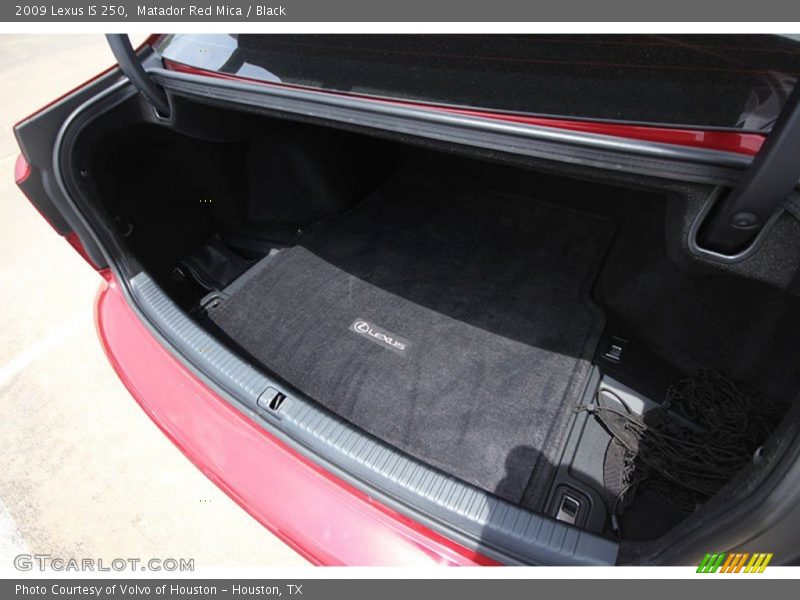 Matador Red Mica / Black 2009 Lexus IS 250
