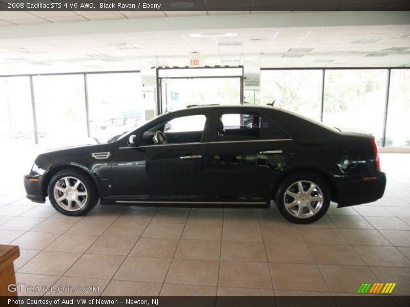 Black Raven / Ebony 2008 Cadillac STS 4 V6 AWD