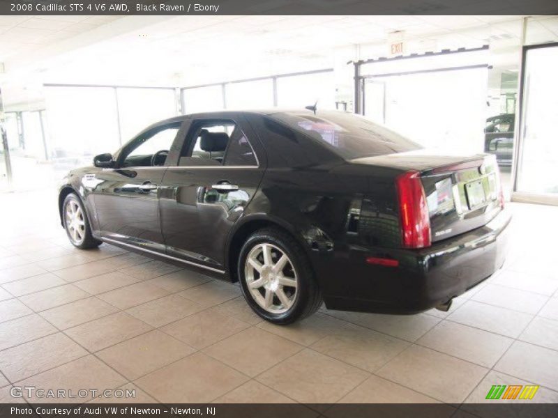Black Raven / Ebony 2008 Cadillac STS 4 V6 AWD