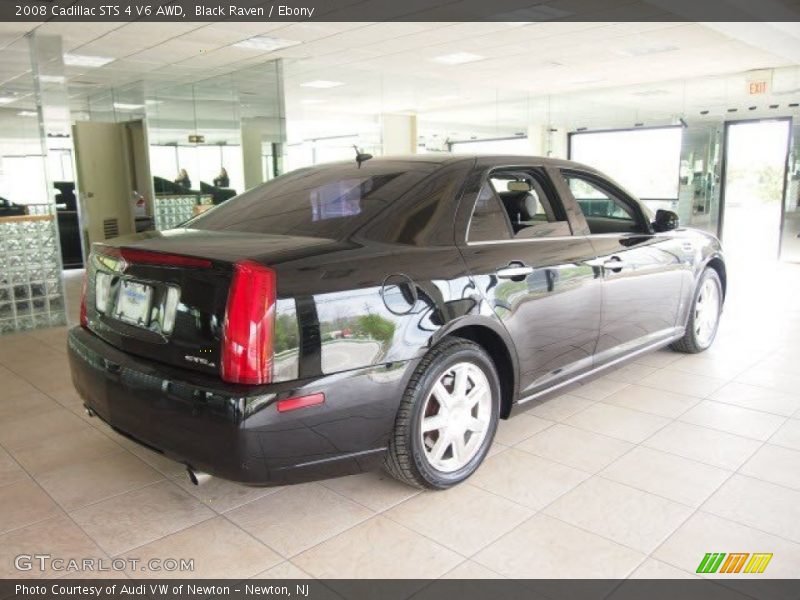 Black Raven / Ebony 2008 Cadillac STS 4 V6 AWD