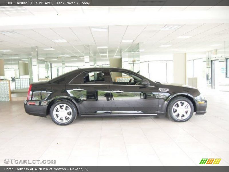 Black Raven / Ebony 2008 Cadillac STS 4 V6 AWD