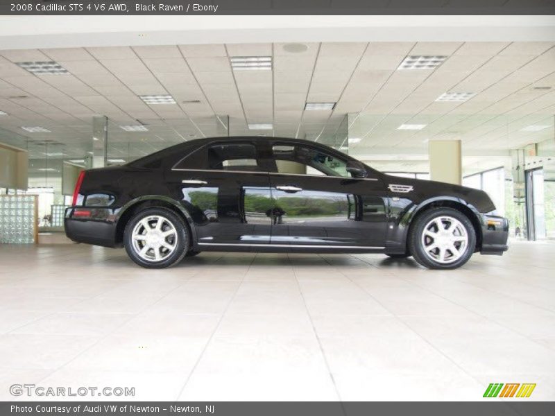 Black Raven / Ebony 2008 Cadillac STS 4 V6 AWD