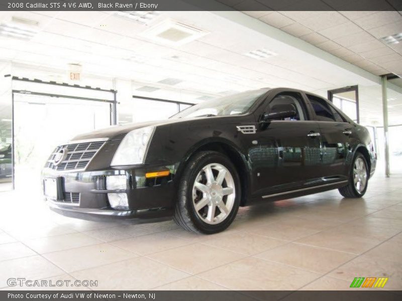 Black Raven / Ebony 2008 Cadillac STS 4 V6 AWD