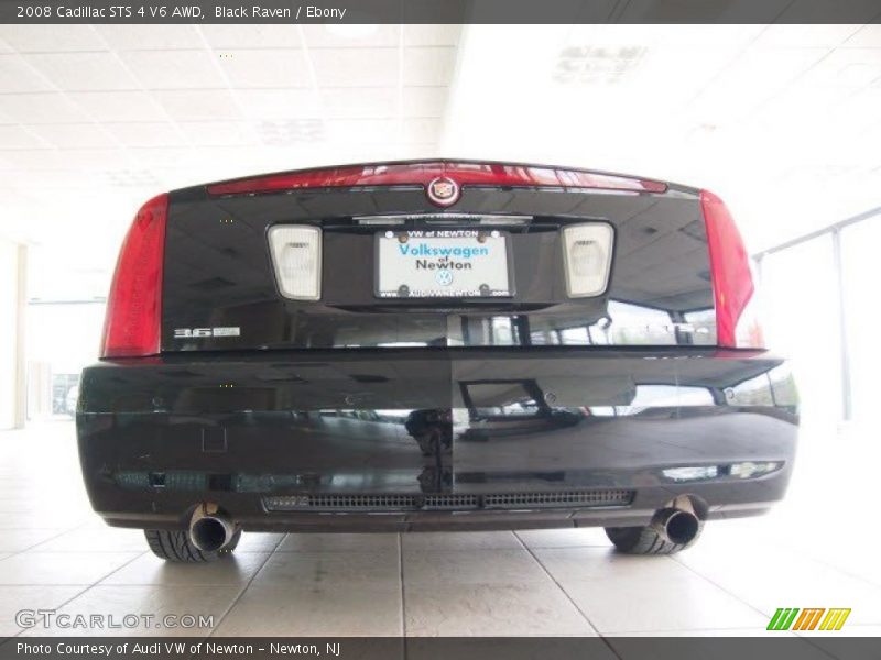 Black Raven / Ebony 2008 Cadillac STS 4 V6 AWD