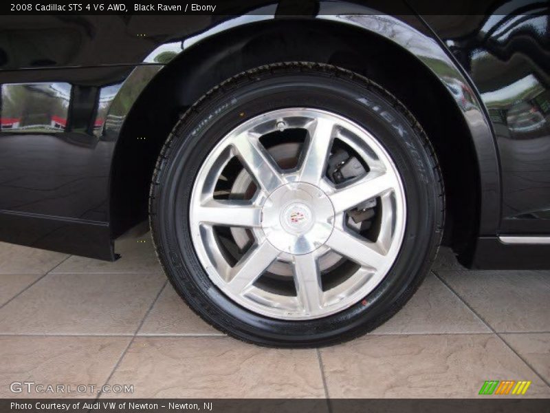 Black Raven / Ebony 2008 Cadillac STS 4 V6 AWD