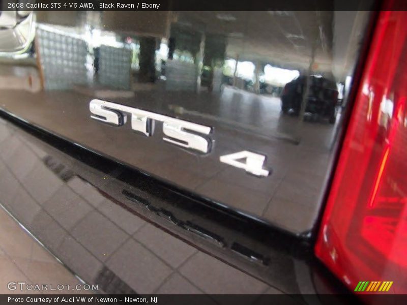 Black Raven / Ebony 2008 Cadillac STS 4 V6 AWD