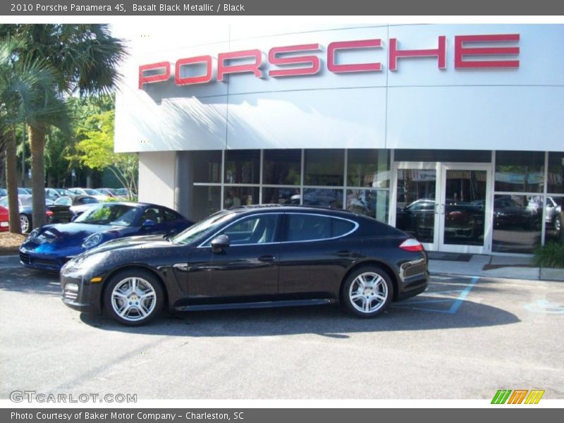 Basalt Black Metallic / Black 2010 Porsche Panamera 4S