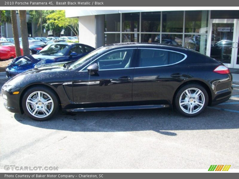 Basalt Black Metallic / Black 2010 Porsche Panamera 4S