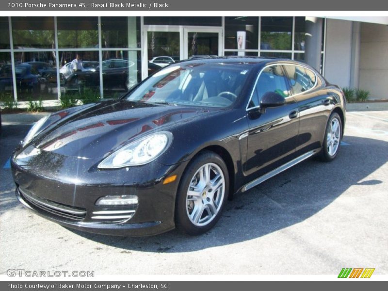 Basalt Black Metallic / Black 2010 Porsche Panamera 4S