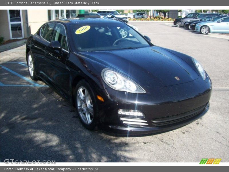 Basalt Black Metallic / Black 2010 Porsche Panamera 4S
