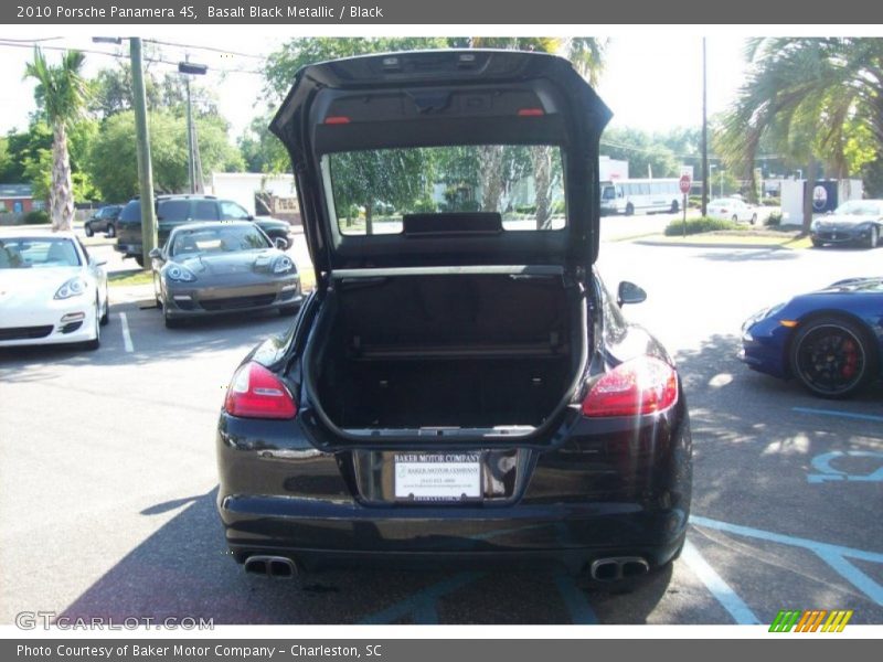 Basalt Black Metallic / Black 2010 Porsche Panamera 4S