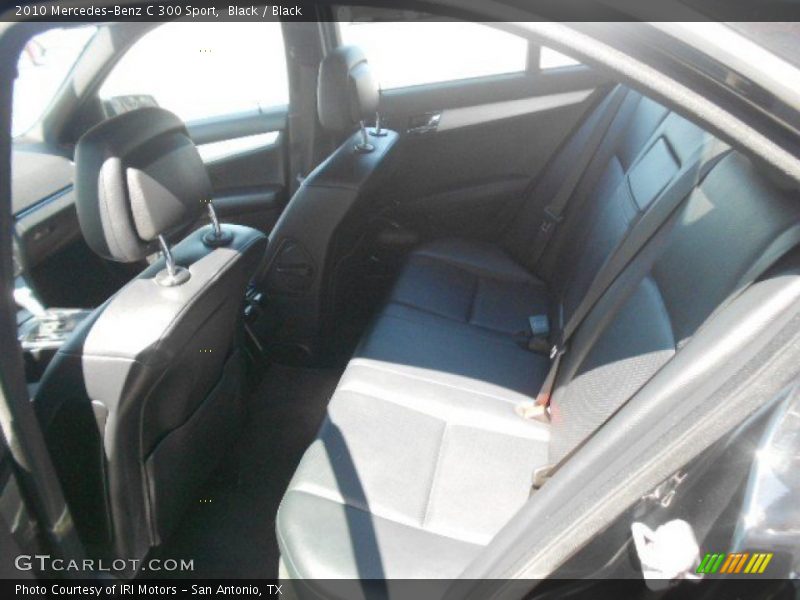 Black / Black 2010 Mercedes-Benz C 300 Sport